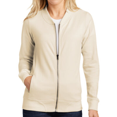 Women's Lightweight French Terry Bomber Thumbnail