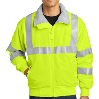 Enhanced Visibility Challenger Jacket with Reflective Taping Thumbnail